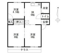 OSレジデンスB棟の間取り画像