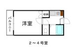 パレス21の間取り画像