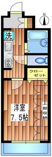 秋桜マンションの間取り画像