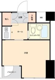 ダイカンプラザ横浜シティの間取り画像