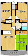 カサブランカフィールドの間取り画像