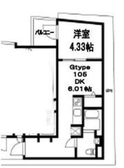 ユーレジデンス武蔵小山の間取り画像