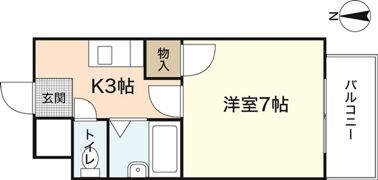 シンフォニー24の間取り画像