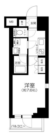 クレヴィスタ多摩川六郷の間取り画像