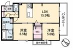 アズール牛田本町の間取り画像