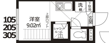 Pont du Gardの間取り画像