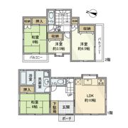 渡戸戸建の間取り画像