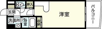 舟入FLATSの間取り画像