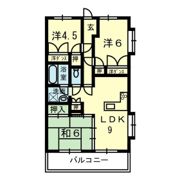 ウエスト・ハイツの間取り画像