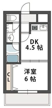 CORRECT FORET住道の間取り画像