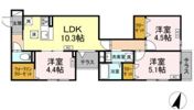 セレスティア西瑞江の間取り画像