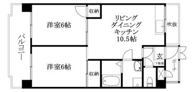 グレース姫原の間取り画像