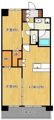 コンプレート金田の間取り画像