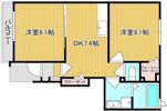 エバーグリーン鶴新田Iの間取り画像