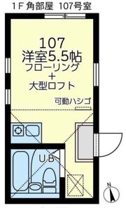 ユナイト能見台エルドレッドの間取り画像