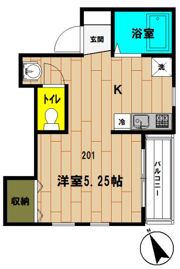 レアル六浦B棟の間取り画像