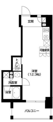 アーバネックス北浜の間取り画像