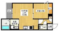 GRANDTIC 西崎 Kの間取り画像