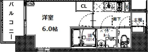 エスリードレジデンス大阪福島シティクロスの間取り画像