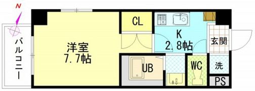 リバーサイド夢園の間取り画像