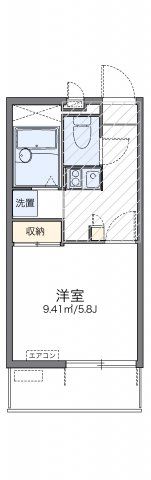 レオパレスLUNA PIENAの間取り画像