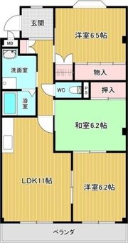 フォーシーズンBの間取り画像