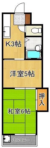 アベニュー筒井の間取り画像
