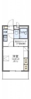 レオパレス川添の間取り画像
