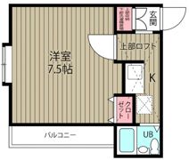 ローズアパート(R-045)の間取り画像