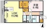 ジョイハイツの間取り画像