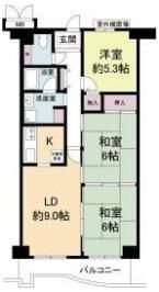 ダイヤパストラルの間取り画像