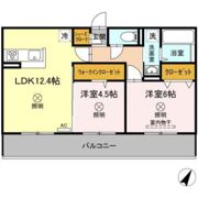 ゼンティール川崎地の間取り画像