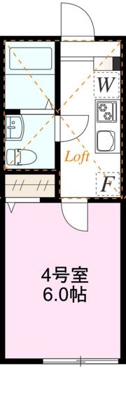 アザーレ・バモス宮前平の間取り画像