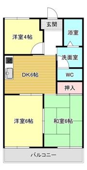 アネックス奥村の間取り画像