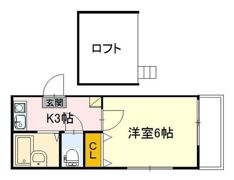 エクセレント安田D館の間取り画像