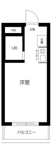 エヴェナール上北沢の間取り画像