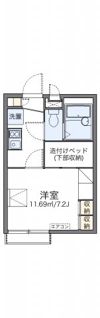 レオパレス櫻根南の間取り画像