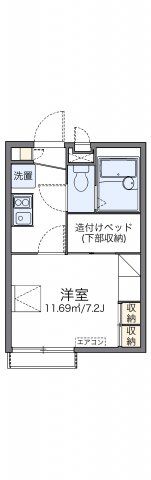 レオパレス櫻根南の間取り画像