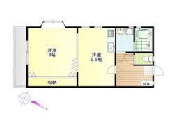 ベルハイツの間取り画像