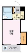 シブヤハイツの間取り画像