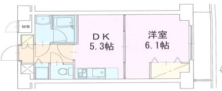 秀和第2日暮里レジデンスの間取り画像