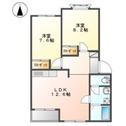 クライン・ブルーメの間取り画像