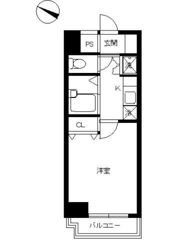 スカイコート後楽園壱番館の間取り画像