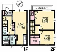 エシト ファミーユの間取り画像