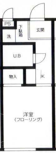 ハイツほんだの間取り画像