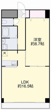 上杉第3ビル野田の間取り画像