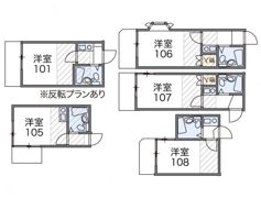 レオパレス西川口第2の間取り画像