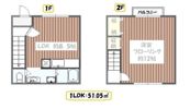 シャンブル江戸川Ⅷの間取り画像