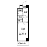 ∞中之島アンフィニの間取り画像