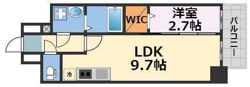 アプリーレ西本町の間取り画像